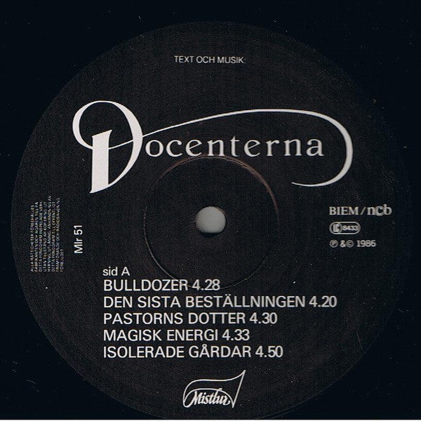 Docenterna ~ Docenterna (Vinyl) - Djungel & Jazz