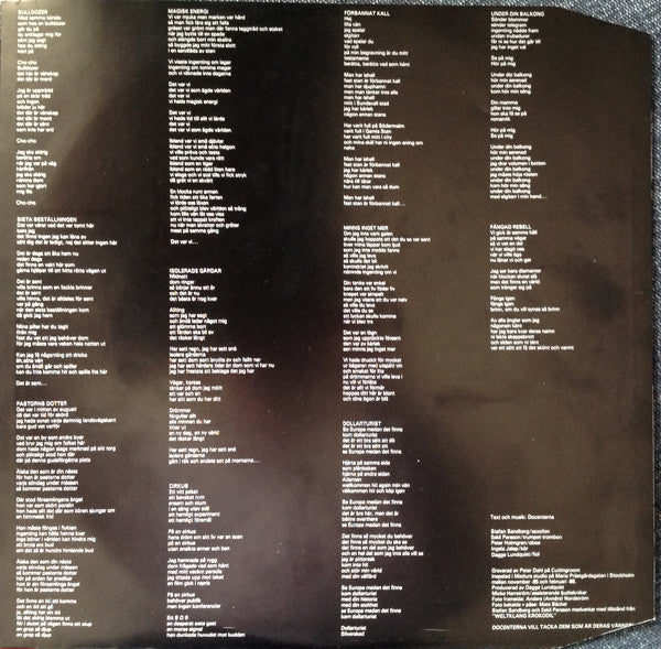 Docenterna ~ Docenterna (Vinyl) - Djungel & Jazz