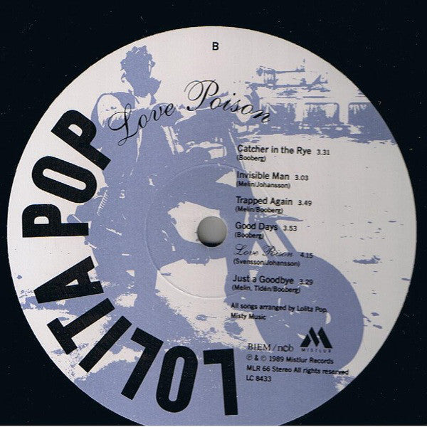 Lolita Pop ~ Love Poison (Vinyl) - Djungel & Jazz