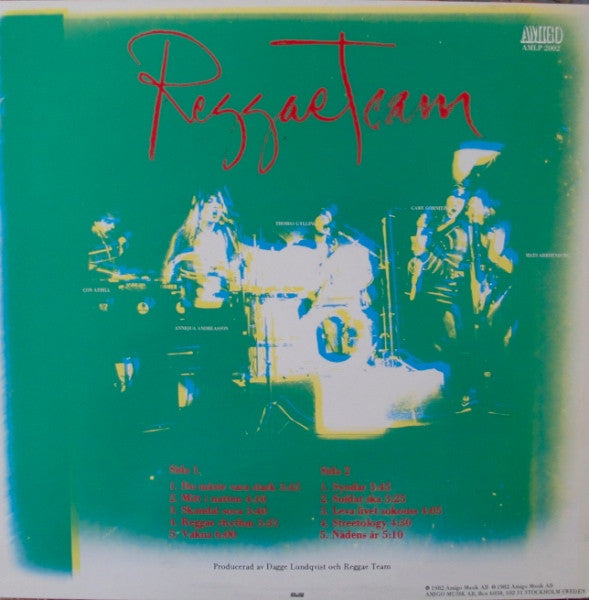 Reggae Team : Reggae Team (LP, Album)