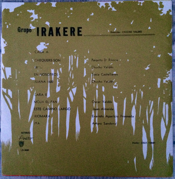 Grupo Irakere ~ Grupo Irakere (Vinyl) - Djungel & Jazz