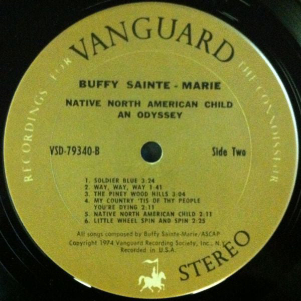 Buffy Sainte-Marie ~ Native North-American Child: An Odyssey (Vinyl) - Djungel & Jazz