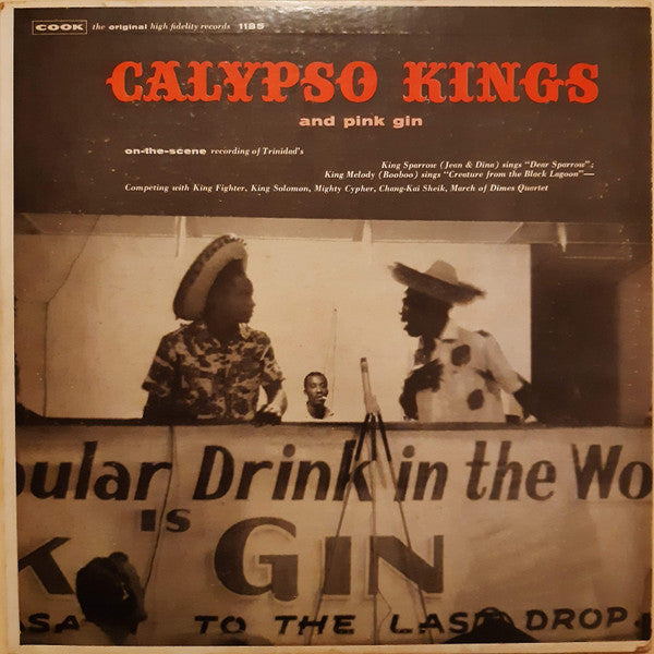 Various : Calypso Kings And Pink Gin (LP, Comp, Bla)