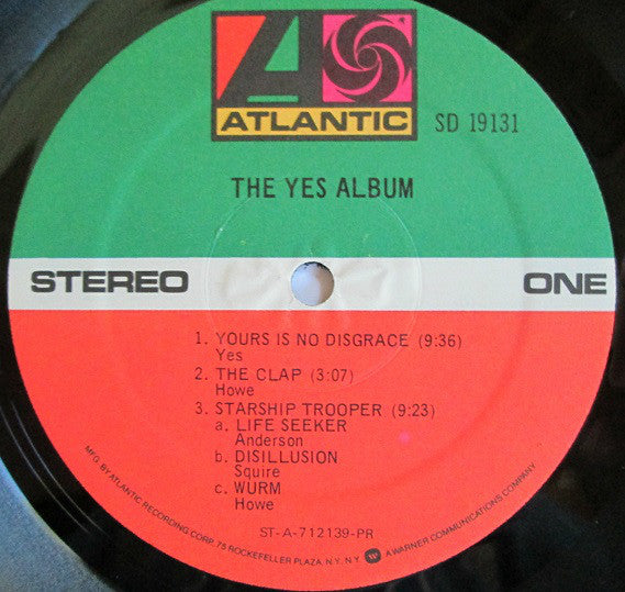 Yes ~ The Yes Album (Vinyl) - Djungel & Jazz