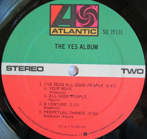 Yes ~ The Yes Album (Vinyl) - Djungel & Jazz