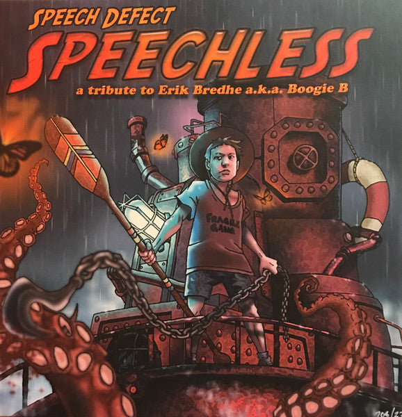 Speech Defect ~ Speechless - A Tribute To Erik Bredhe A.K.A. Boogie B (Vinyl) - Djungel & Jazz