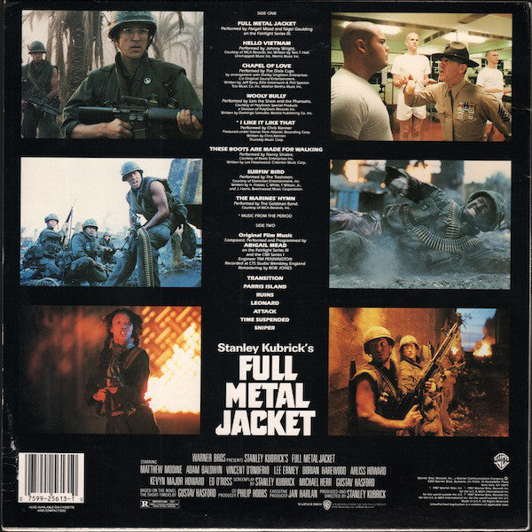 Various ~ Stanley Kubrick's Full Metal Jacket - Original Motion Picture Soundtrack (Vinyl) - Djungel & Jazz