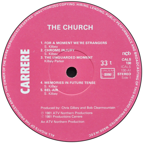 The Church ~ The Church (Vinyl) - Djungel & Jazz