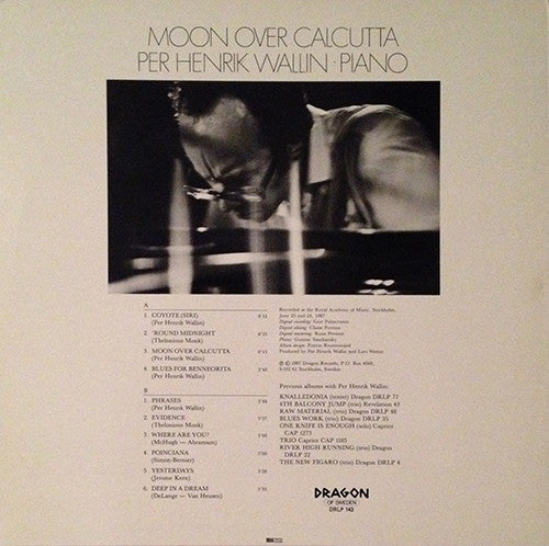 Per Henrik Wallin ~ Moon Over Calcutta (Vinyl) - Djungel & Jazz