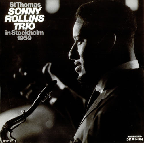 Sonny Rollins Trio ~ St Thomas - Sonny Rollins Trio In Stockholm 1959 (Vinyl) - Djungel & Jazz