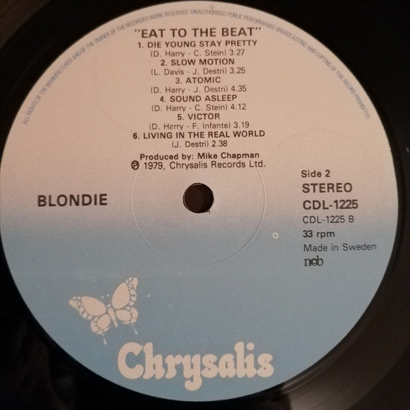 Blondie ~ Eat To The Beat (Vinyl) - Djungel & Jazz