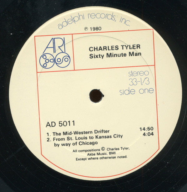 Charles Tyler ~ Sixty Minute Man (Vinyl) - Djungel & Jazz