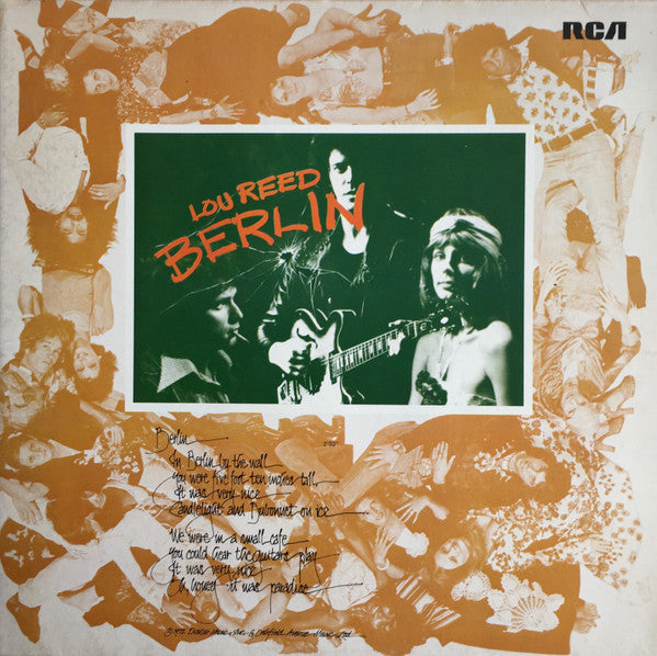 Lou Reed : Berlin (LP, Album, RP, Gat)