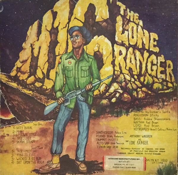Lone Ranger : M 16 (LP, Album)