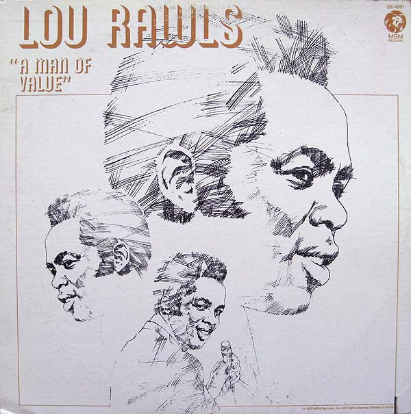 Lou Rawls ~ A Man Of Value (Vinyl) - Djungel & Jazz