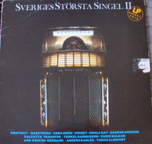Various : Sveriges Största Singel II (LP, Comp)