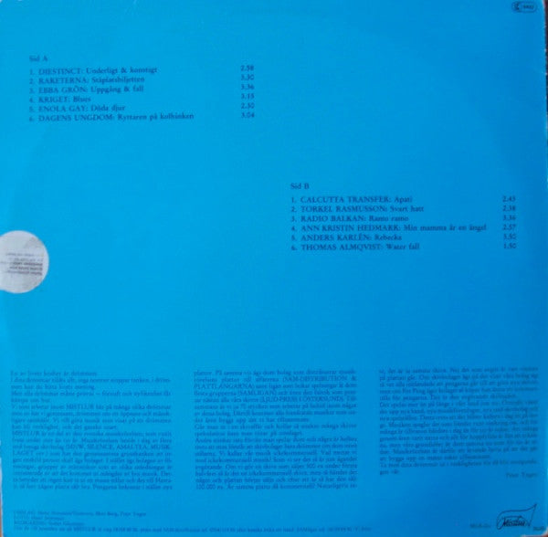 Various : Sveriges Största Singel II (LP, Comp)