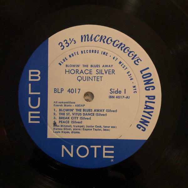 The Horace Silver Quintet & The Horace Silver Trio ~ Blowin' The Blues Away (Vinyl) - Djungel & Jazz