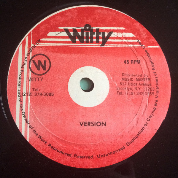 Wayne Smith : Under Me Sleng Teng (12")
