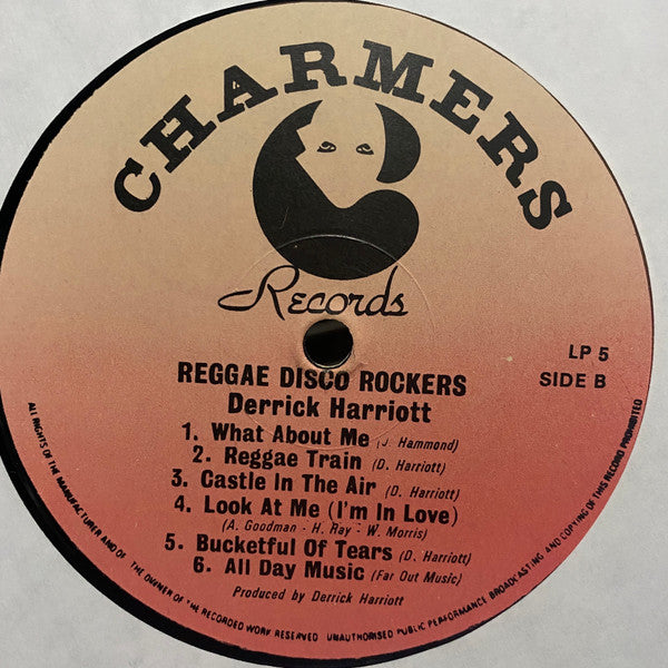 Derrick Harriott : Reggae Disco Rockers (LP, Album)