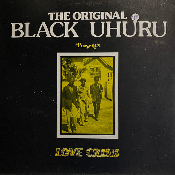 Black Uhuru : Love Crisis (LP, Album, Red)