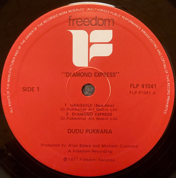 Dudu Pukwana ~ Diamond Express (Vinyl) - Djungel & Jazz