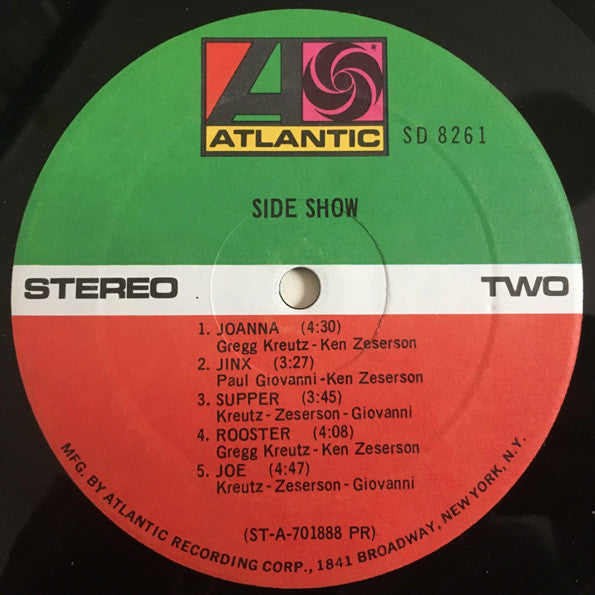 Side Show  ~ Side Show (Vinyl) - Djungel & Jazz