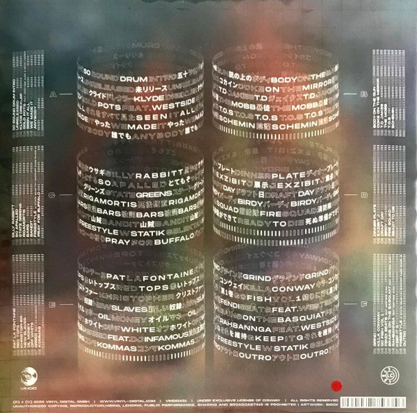 Conway The Machine : 50 Round Drum (3xLP, Ltd, Mixtape, Red)