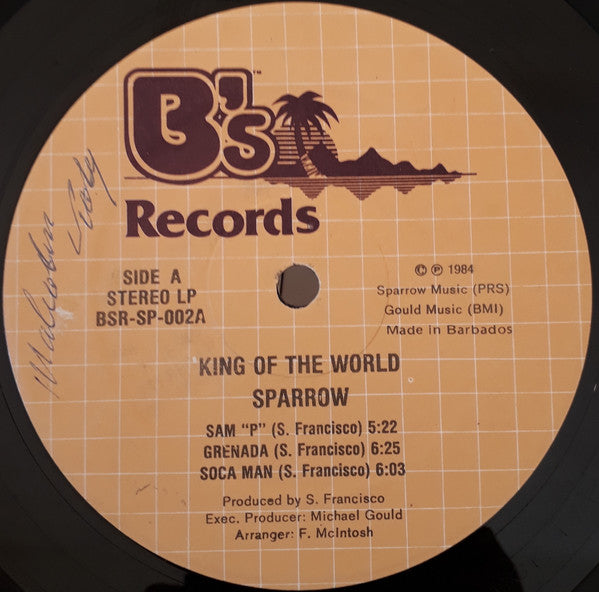 Sparrow* : King Of The World (LP, Album)