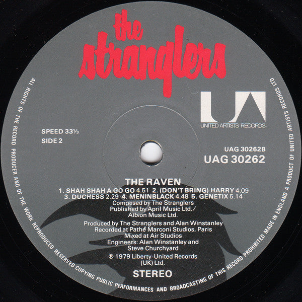 The Stranglers ~ The Raven (Vinyl) - Djungel & Jazz