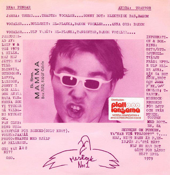 Traste & Superstararna ~ Pengar / Traktor (Vinyl) - Djungel & Jazz