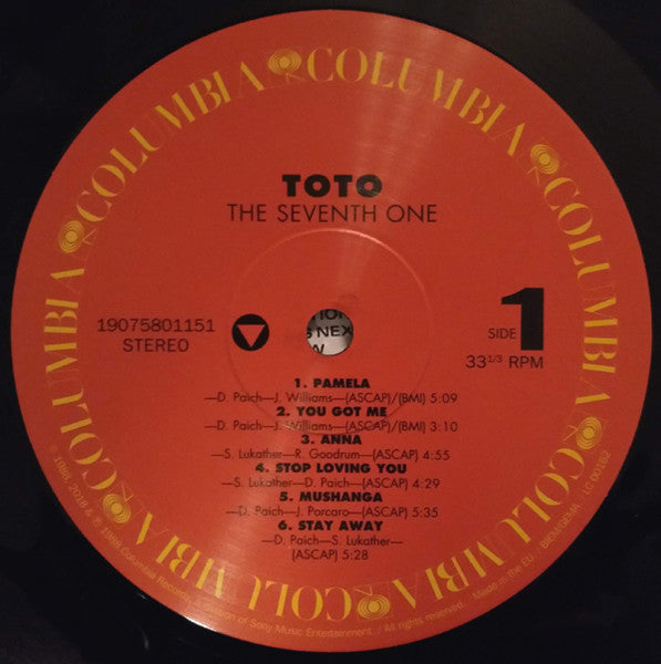 Toto : The Seventh One (LP, Album, RE, RM)