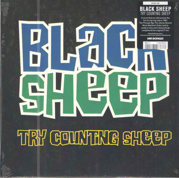 Black Sheep ~ Try Counting Sheep (Vinyl) - Djungel & Jazz