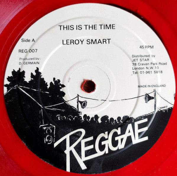 Leroy Smart : This Is The Time (10", red)
