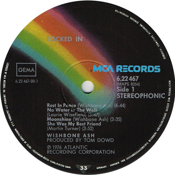 Wishbone Ash ~ Locked In (Vinyl) - Djungel & Jazz