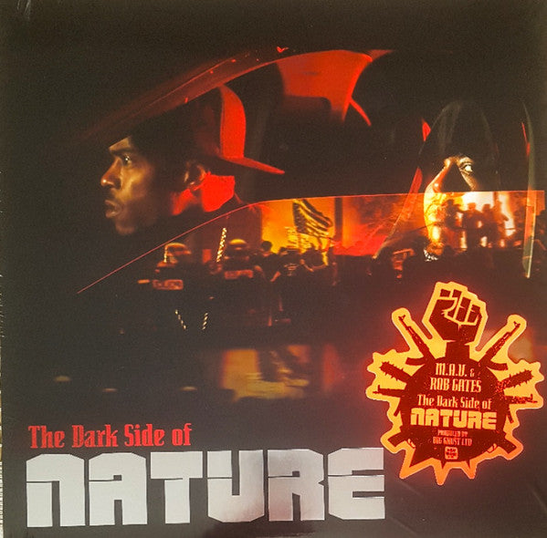 M.A.V.* & Rob Gates (2) : The Dark Side Of Nature (LP, Album, Ltd, Num, Red)