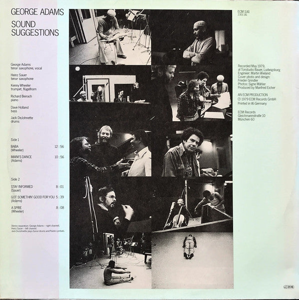 George Adams ~ Sound Suggestions (Vinyl) - Djungel & Jazz
