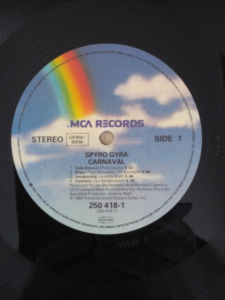 Spyro Gyra ~ Carnaval (Vinyl) - Djungel & Jazz