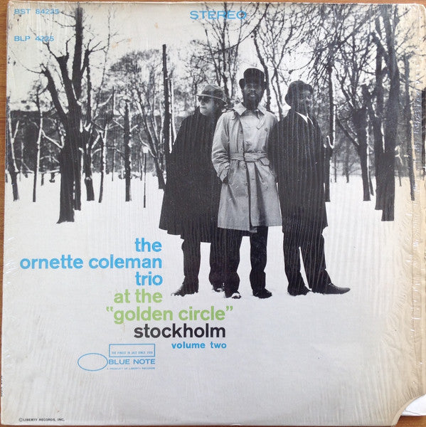 The Ornette Coleman Trio : At The "Golden Circle" Stockholm - Volume Two (LP, Album, RE)