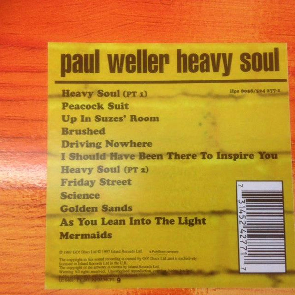 Paul Weller ~ Heavy Soul (Vinyl) - Djungel & Jazz