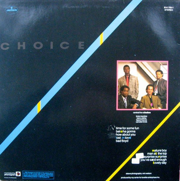 Central Line ~ Choice (Vinyl) - Djungel & Jazz