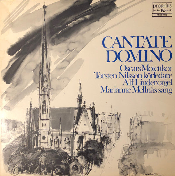 Oscars Motettkör, Torsten Nilsson, Alf Linder, Marianne Mellnäs ~ Cantate Domino (Vinyl) - Djungel & Jazz