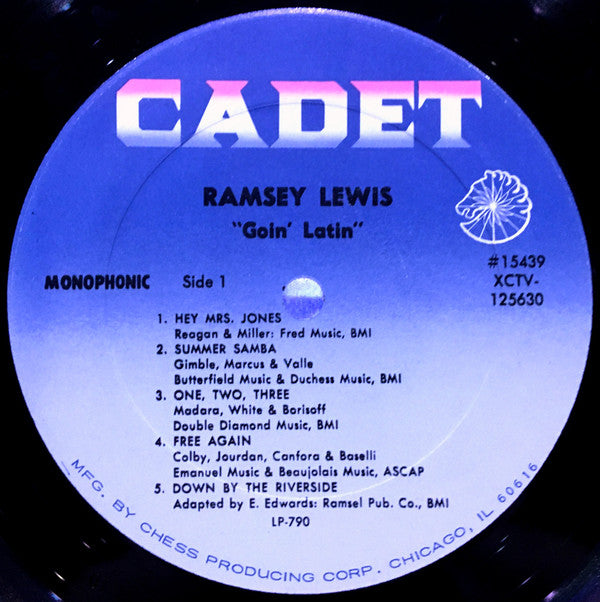 Ramsey Lewis ~ Goin' Latin (Vinyl) - Djungel & Jazz