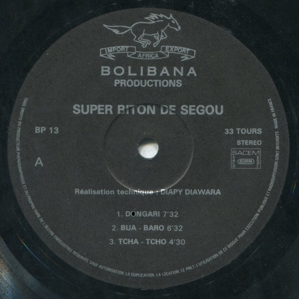 Super Biton De Ségou ~ Afro Jazz Du Mali (Vinyl) - Djungel & Jazz