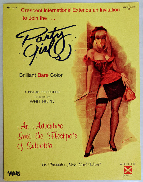 The Whit Boyd Combo ~ Party Girls (Original Motion Picture Soundtrack) (Vinyl) - Djungel & Jazz