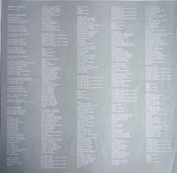 Annette Peacock ~ Abstract-Contact (Vinyl) - Djungel & Jazz