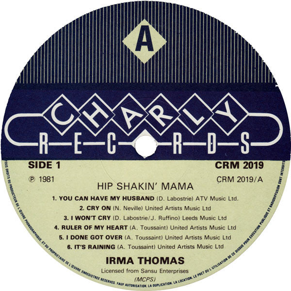 Irma Thomas ~ Hip Shakin' Mama (Vinyl) - Djungel & Jazz