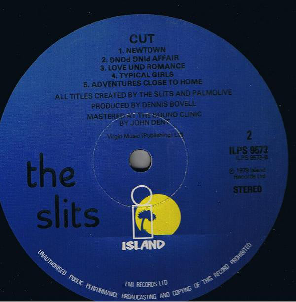 The Slits ~ Cut (Vinyl) - Djungel & Jazz