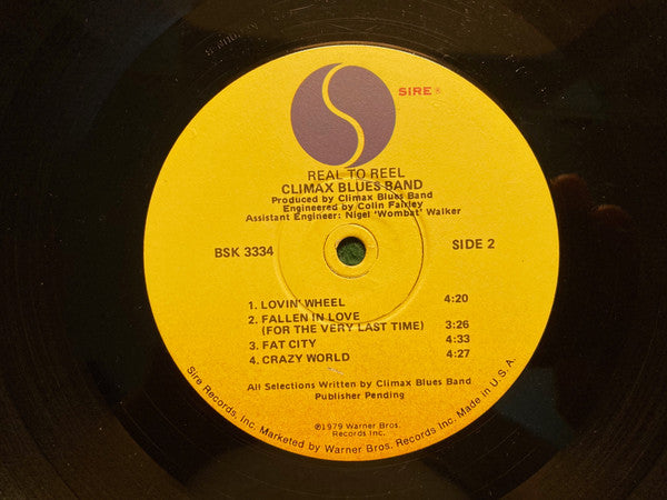 Climax Blues Band ~ Real To Reel (Vinyl) - Djungel & Jazz