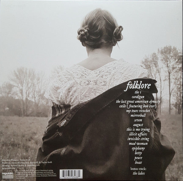 Taylor Swift ~ Folklore (Vinyl) - Djungel & Jazz